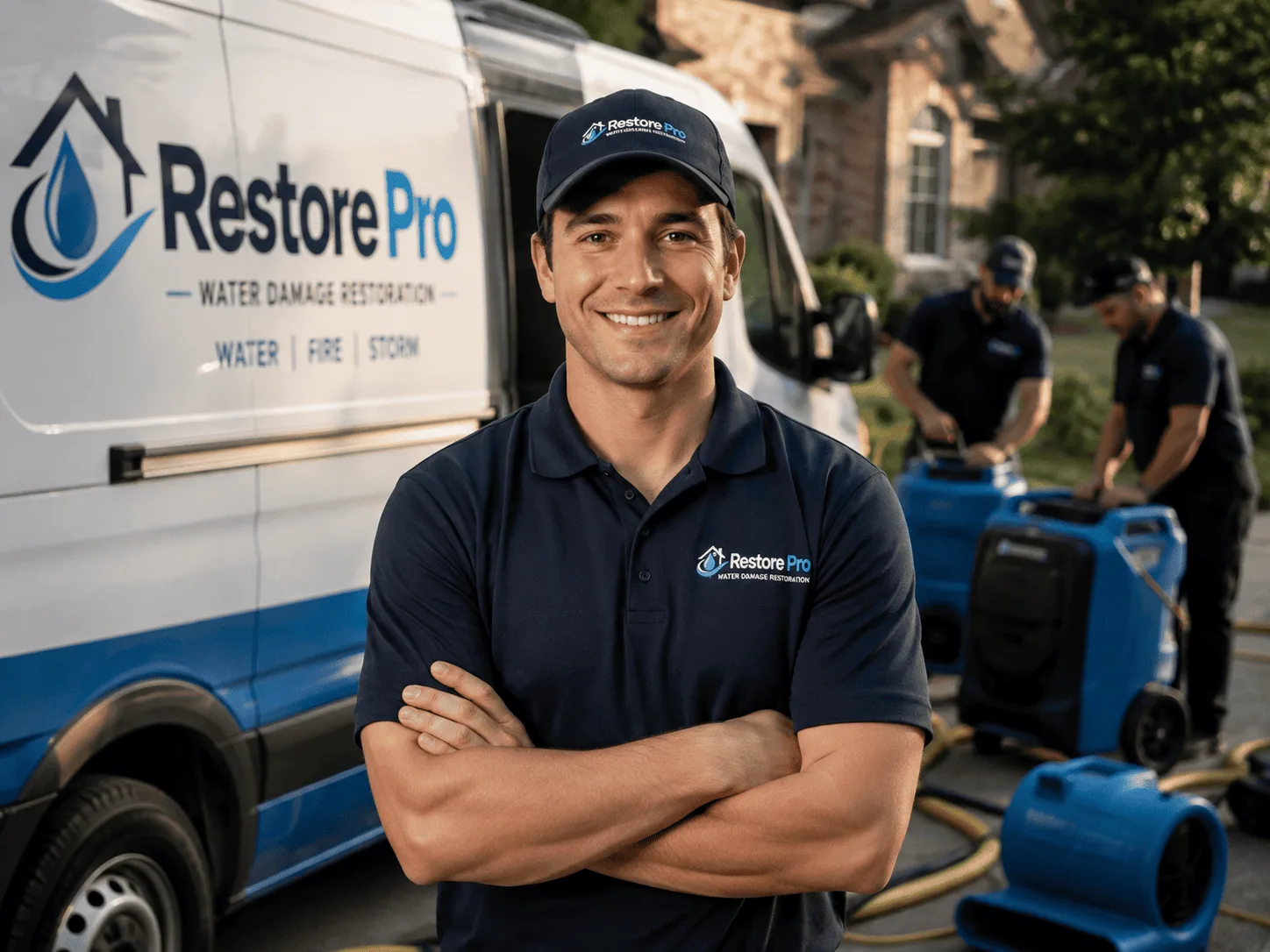 Water Damage Restoration company in Mcfaddin, TX
